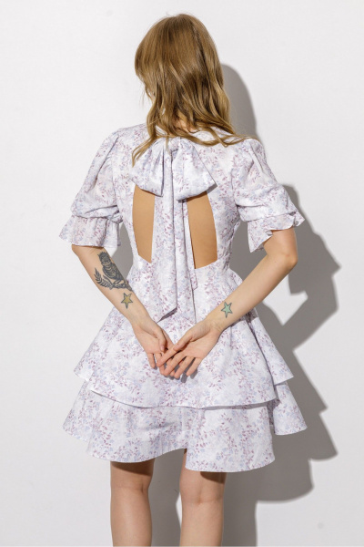 Платье PiRS 6758 голубой - фото 7