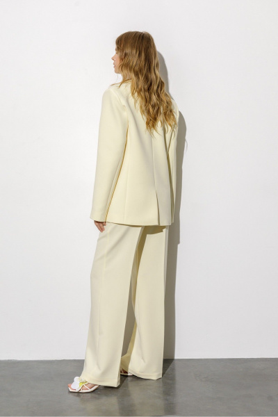 Брюки, жакет, корсет PiRS 6760 пастельный_желтый - фото 4