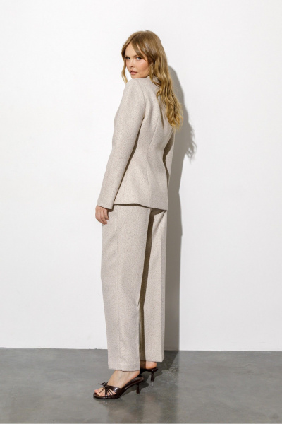 Брюки PiRS 6765 бежевый - фото 4