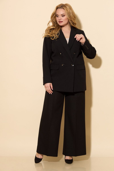 Брюки, жакет БелЭльСтиль 785-1 37 22+565-1 57 22 черный - фото 7