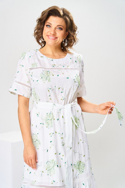 Платье Romanovich Style 1-2823 зелёный - фото 8