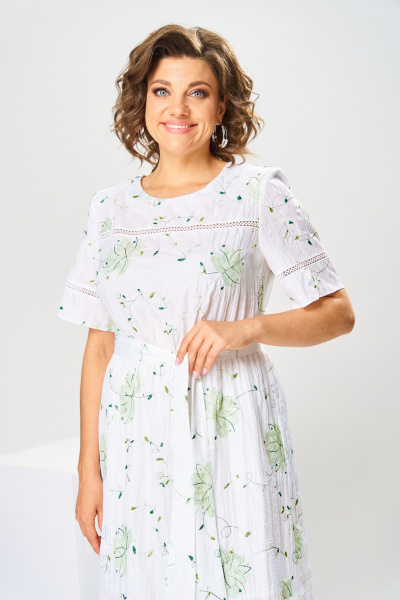 Платье Romanovich Style 1-2823 зелёный - фото 7