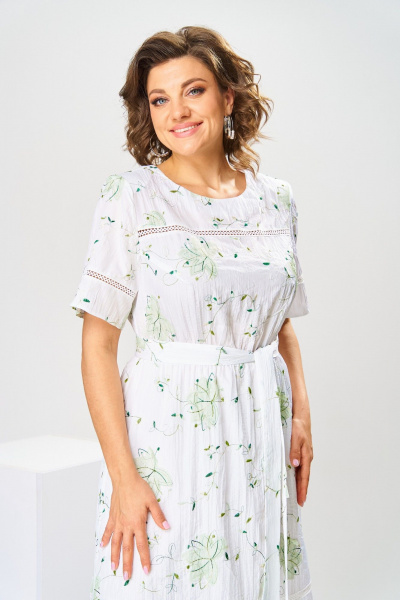 Платье Romanovich Style 1-2823 зелёный - фото 6