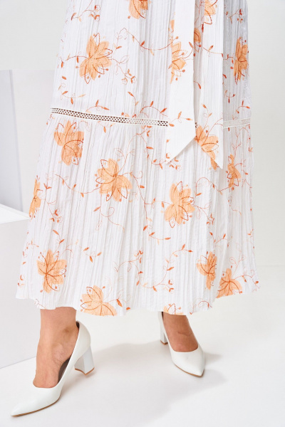 Платье Romanovich Style 1-2823 оранжевый - фото 6