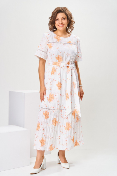 Платье Romanovich Style 1-2823 оранжевый - фото 1