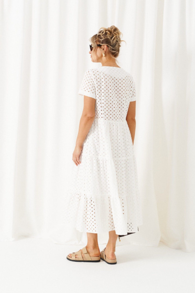 Платье Beautiful&Free 6462 белый - фото 8