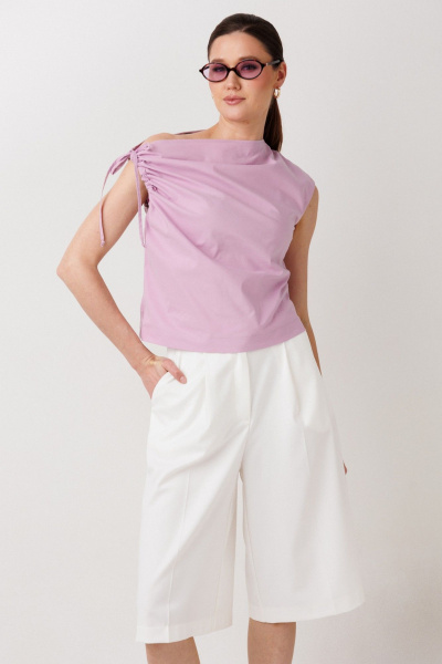 Брюки, жакет ERTANNO 10121015 молочный - фото 9