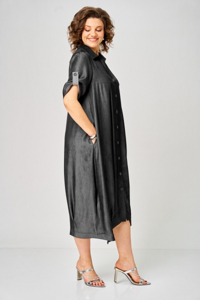 Платье Michel chic 2198 ночной графит - фото 4