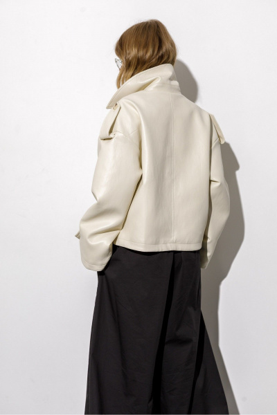 Тренч PiRS 6771 светло-бежевый - фото 6