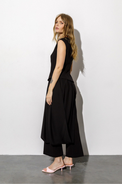 Блуза, брюки PiRS 6772 черный - фото 7