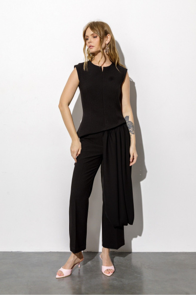 Блуза PiRS 6773 черный - фото 6