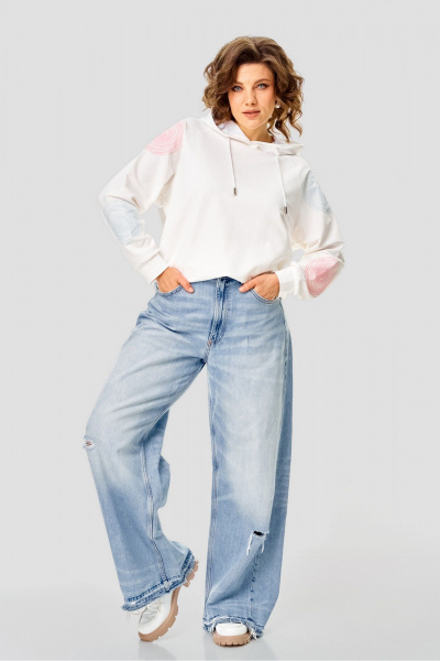 Худи Rumoda 2284 молочный - фото 10