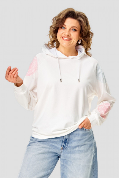 Худи Rumoda 2284 молочный - фото 6