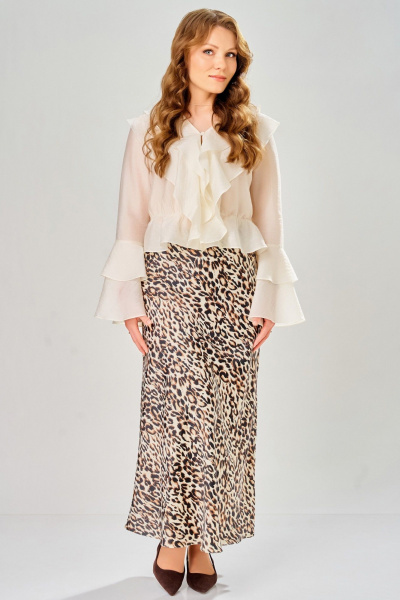 Юбка Fita 20821 леопард - фото 2