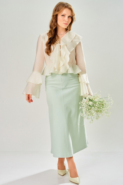 Юбка Fita 20822 мятное_суфле - фото 1