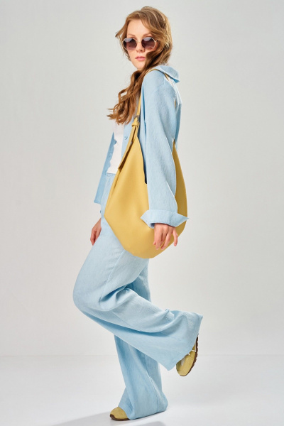 Брюки, рубашка Fita 3312 небесно-голубой - фото 4