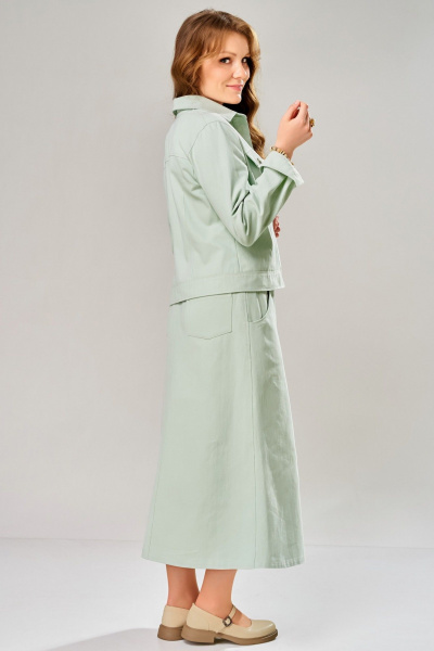 Джемпер, бомбер, юбка Fita 4203 мятное_суфле - фото 9