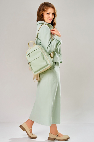Джемпер, бомбер, юбка Fita 4203 мятное_суфле - фото 4