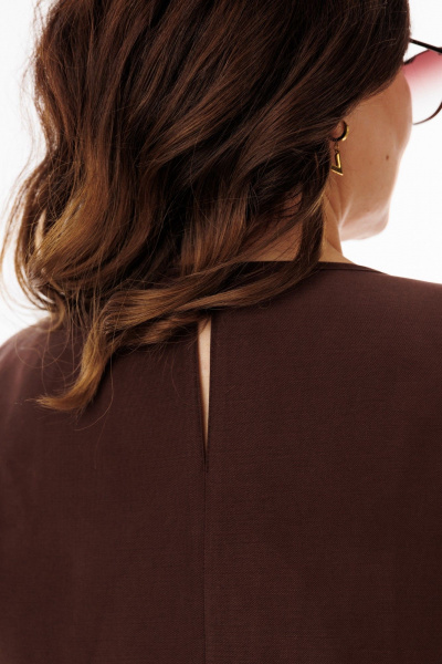 Блуза, брюки ANIDEN 61114-1  коричевый - фото 9