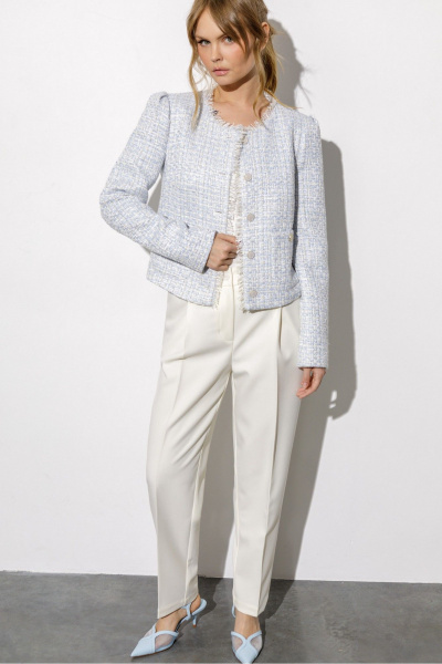 Жакет PiRS 6788 голубой - фото 7