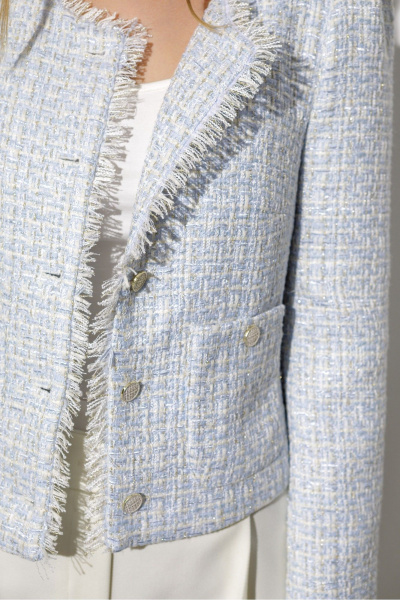 Жакет PiRS 6788 голубой - фото 4