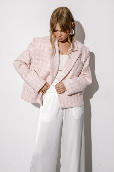 Жакет PiRS 6794 розовый - фото 6