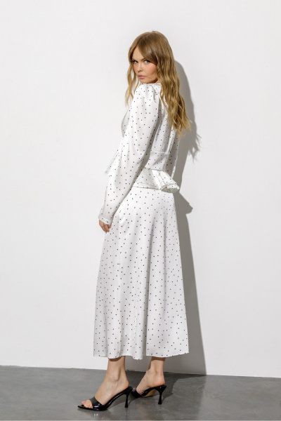 Блуза, юбка PiRS 6795 белый - фото 6