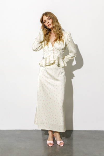 Блуза PiRS 6796 желтый - фото 6