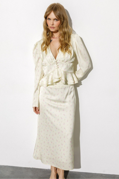 Блуза PiRS 6796 желтый - фото 5