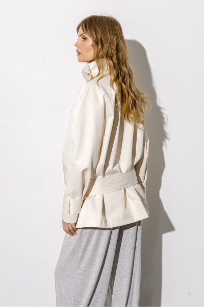 Тренч PiRS 6798 сливочный - фото 6