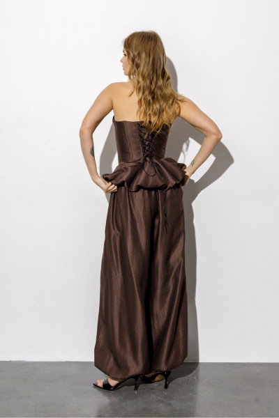 Брюки, корсет PiRS 6800 шоколадный - фото 8