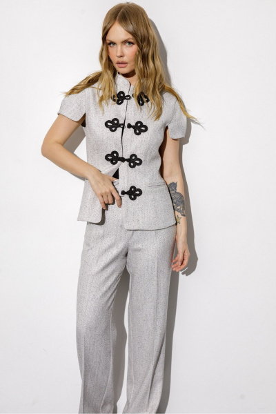 Брюки, жакет PiRS 6803 экрю - фото 2