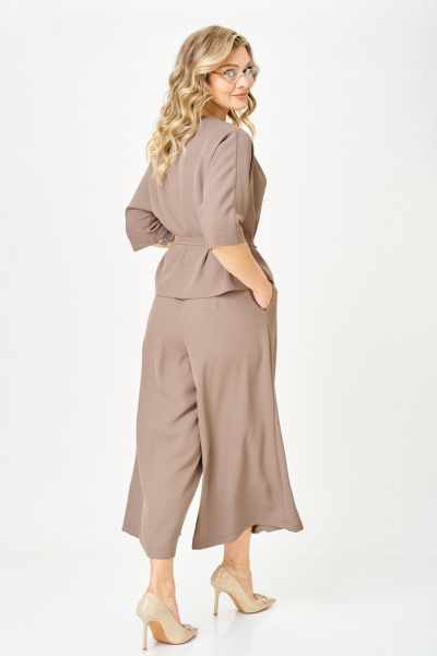 Блуза, брюки TVIN 7873 бежевый - фото 5