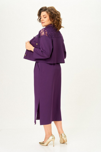 Жакет, платье Svetlana-Style 2161 фиолетовый - фото 8