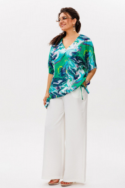 Брюки Anelli 1630 йогурт - фото 8