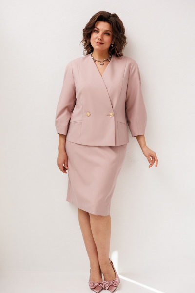 Жакет Anelli 1842 розовая-зарянка - фото 5