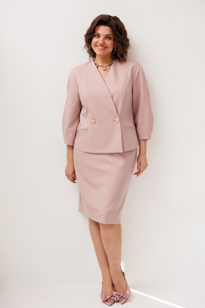 Юбка Anelli 1843 розовая-зарянка - фото 9