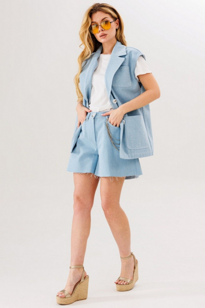 Жилет, шорты Faufilure С1926 - фото 2