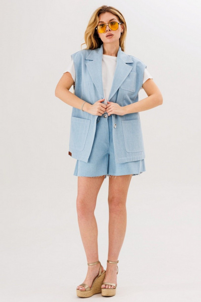 Жилет, шорты Faufilure С1926 - фото 3