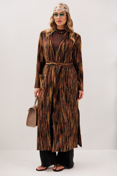 Кардиган Anastasia м-1277 бордо - фото 12