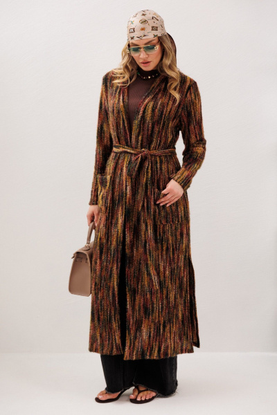 Кардиган Anastasia м-1277 бордо - фото 11