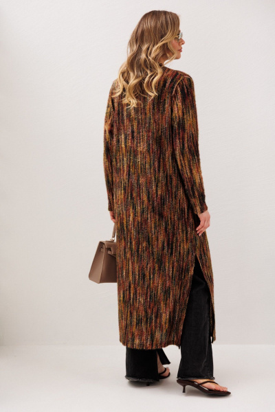 Кардиган Anastasia м-1277 бордо - фото 10