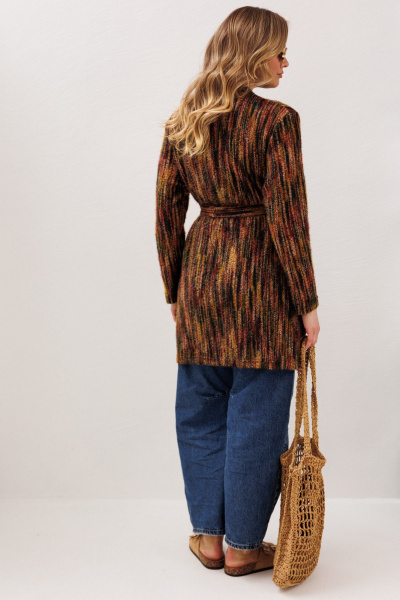 Кардиган Anastasia м-1278 бордо - фото 17