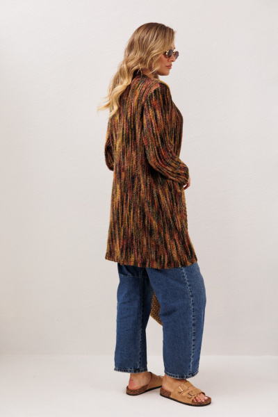 Кардиган Anastasia м-1278 бордо - фото 11