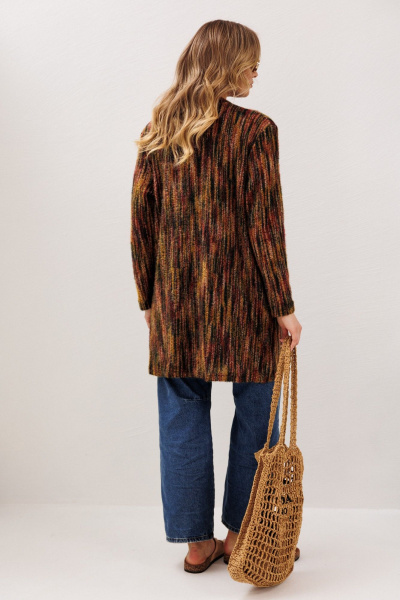 Кардиган Anastasia м-1278 бордо - фото 10