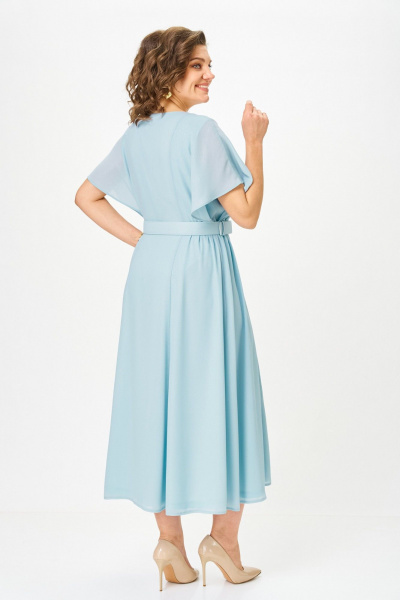 Платье Slaviaelit 568 голубой - фото 6