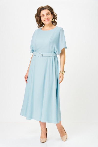 Платье Slaviaelit 568 голубой - фото 2