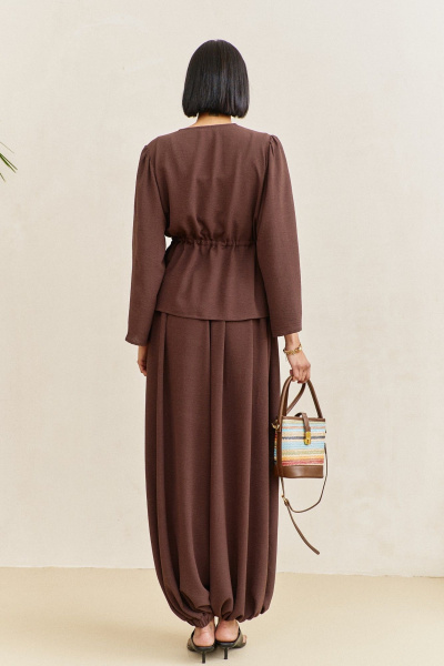 Брюки FLAIM 2102 коричневый - фото 5