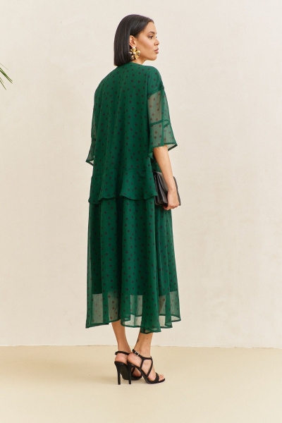 Платье FLAIM 2110.02 зеленый - фото 6