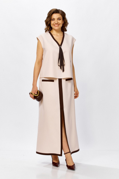 Блуза, юбка ZigzagStyle 635 - фото 1